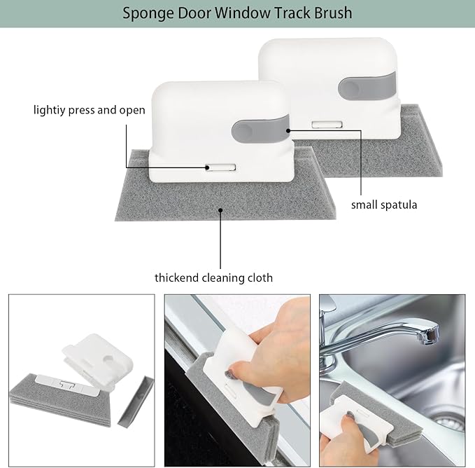 Window Cleaning Brush and pan
