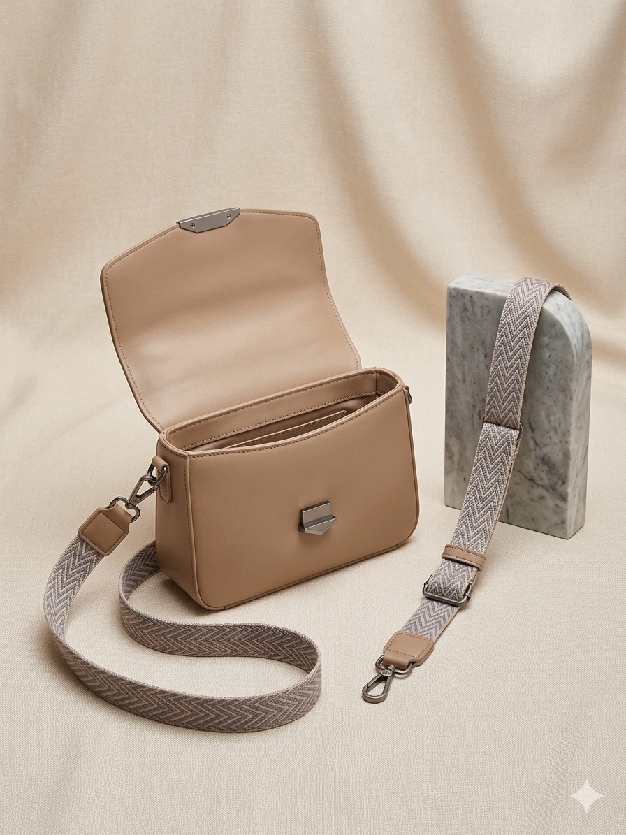 Ava flap cross body bag