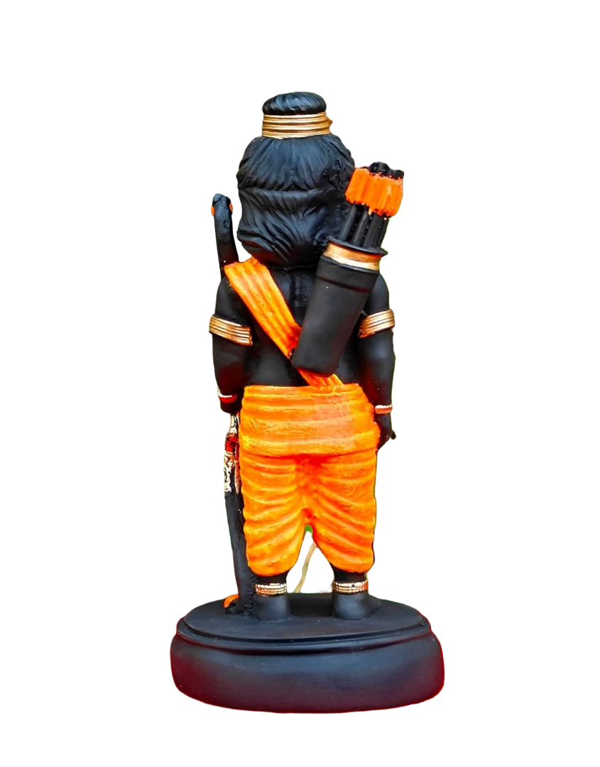 Handcrafted Resin Ram Lalla Murti For Table Top , Livin  g Room, Home & Office Decor