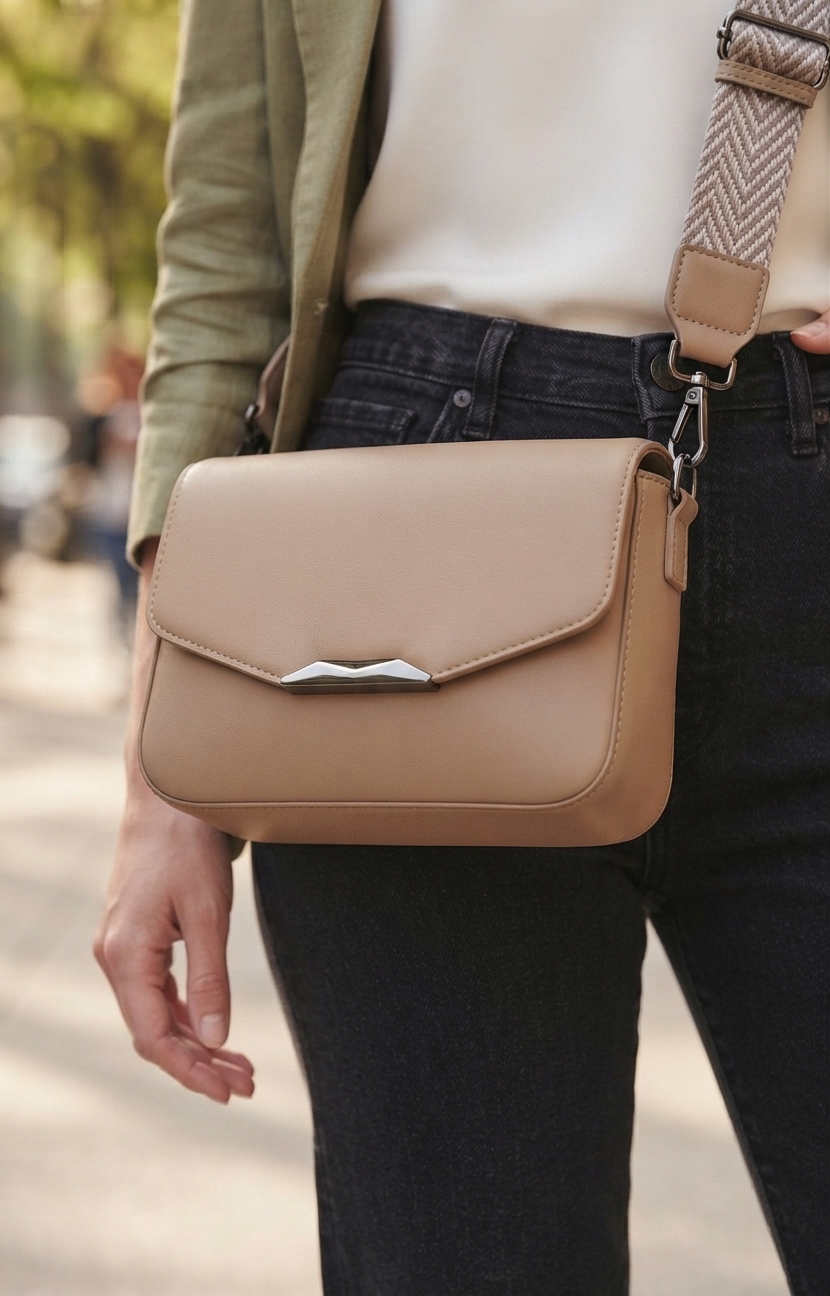 Ava flap cross body bag