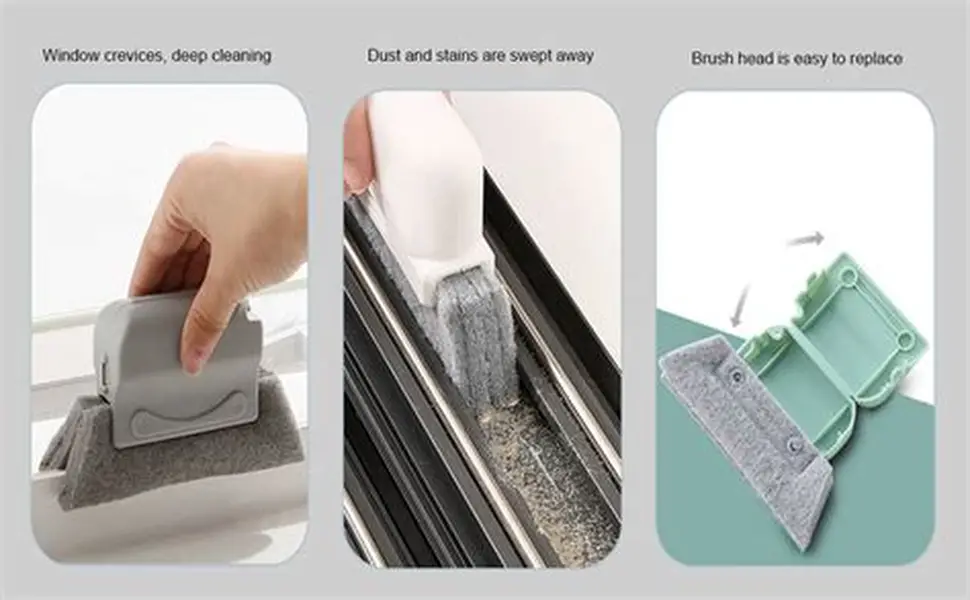 Window Cleaning Brush and pan