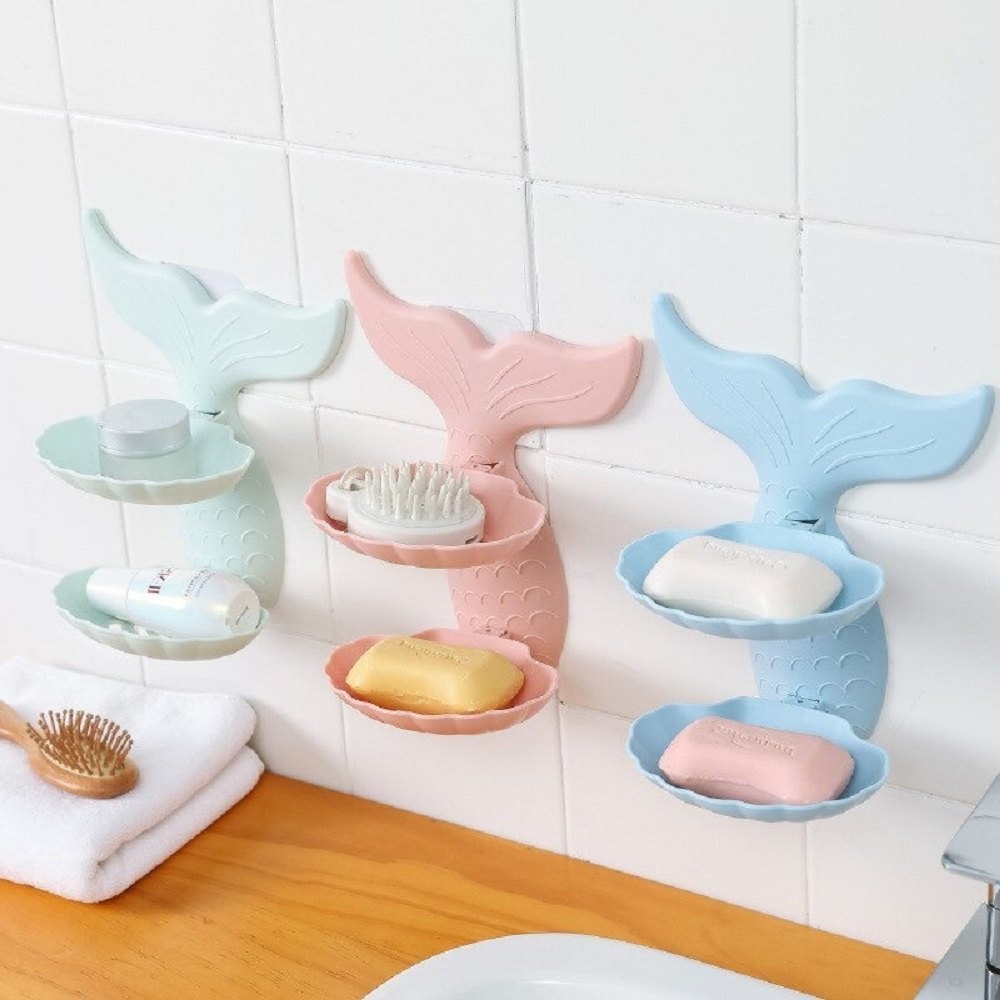 Double Layer Soap Tray -1pcs