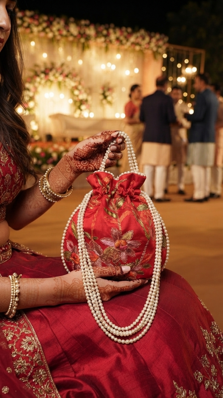 Single sided potli bag