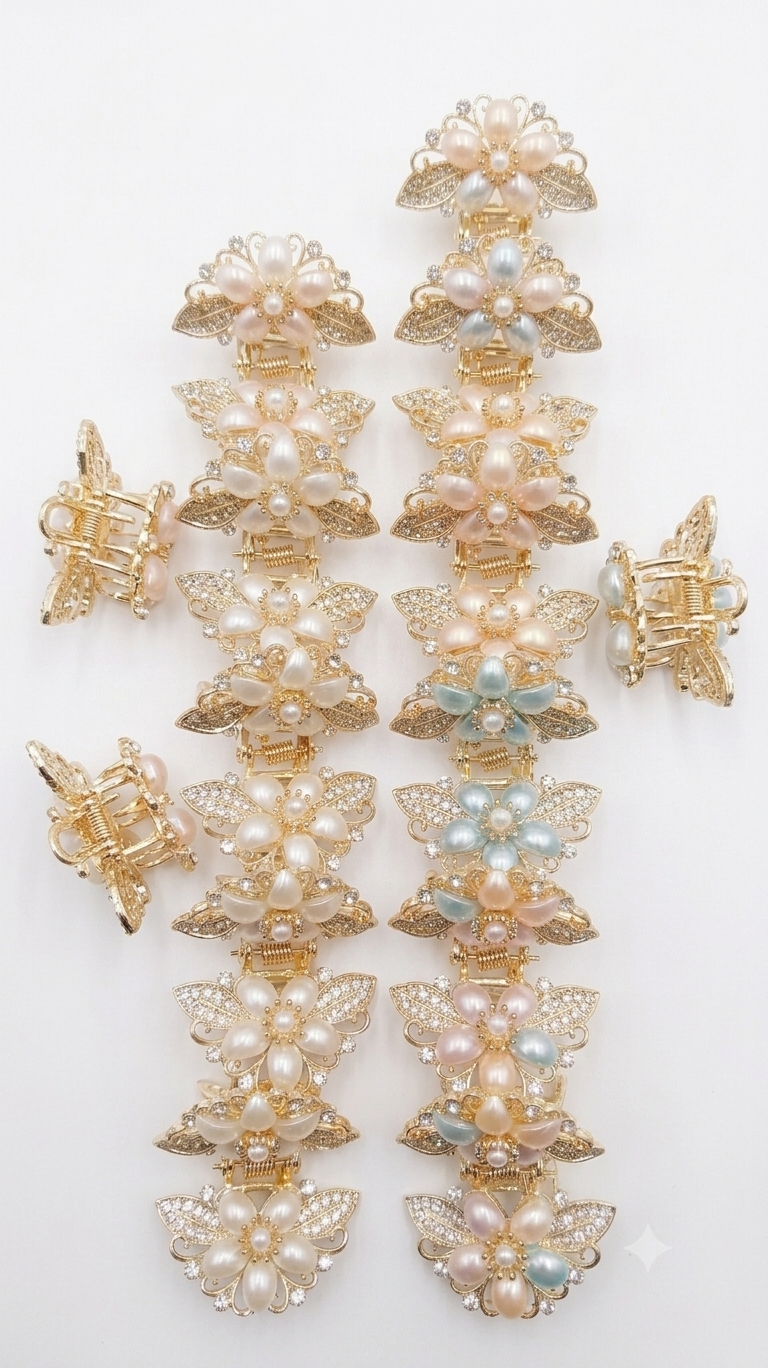 Butterfly Hair Clips