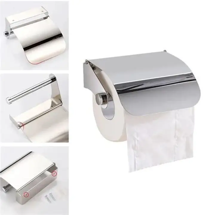 S.S Toilet roll holder