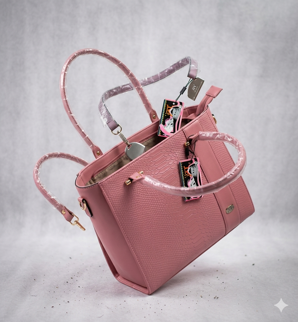 Blush luxe Tote
