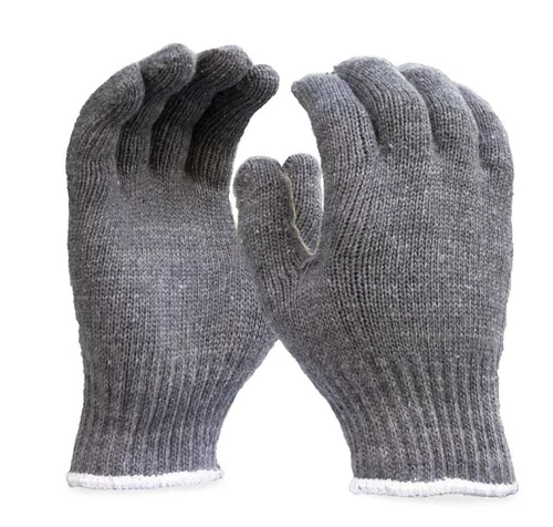 SGC 101 Cotton Knitted Hand Gloves 70gms Grey