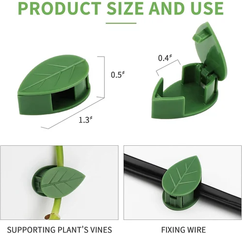 Leaf Shape Plant Clip