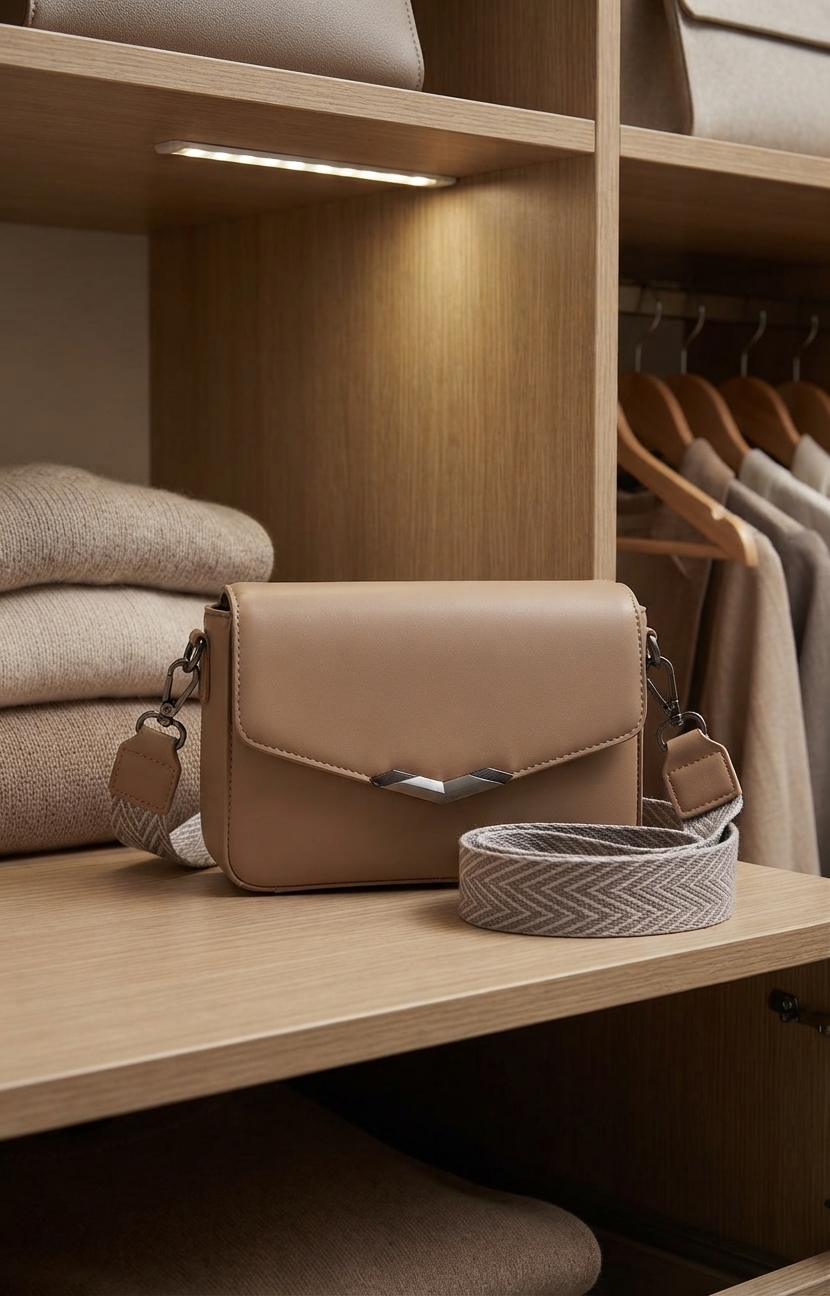 Ava flap cross body bag