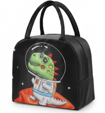Cartoon Print Lunch Bag