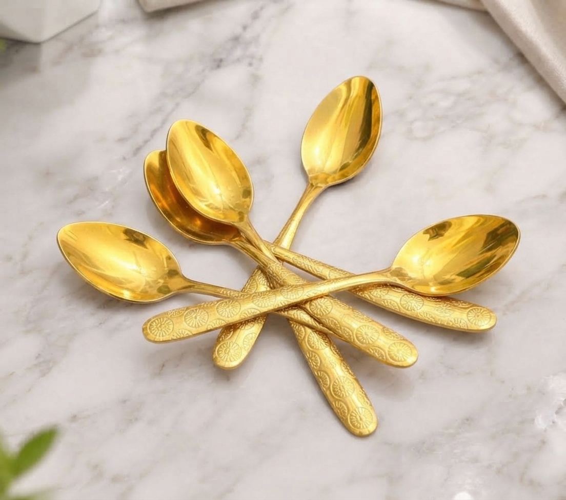 Golden Spoon Set