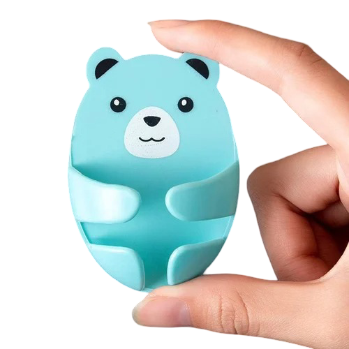 Bear Shaped Plastic Holder