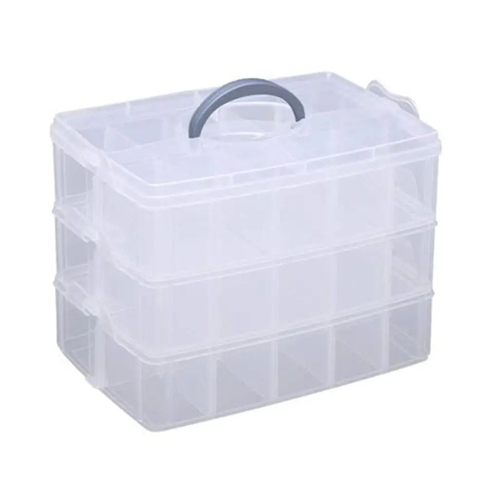 3 Layer 18 Grid Storage Box