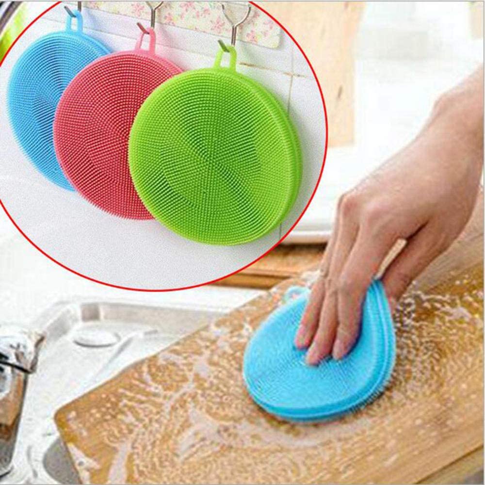 Silicone Dishwashing Scrubber