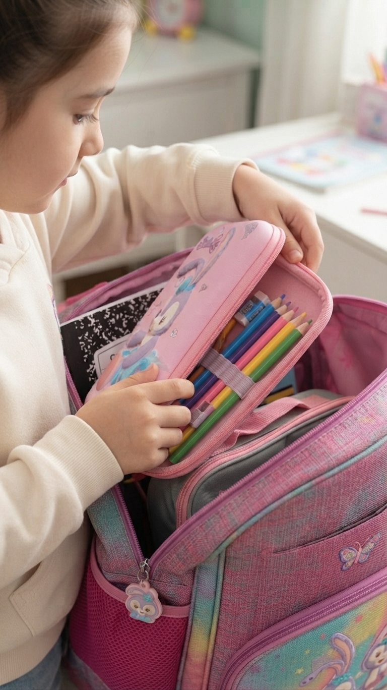 3D Cartoon Pencil Pouch