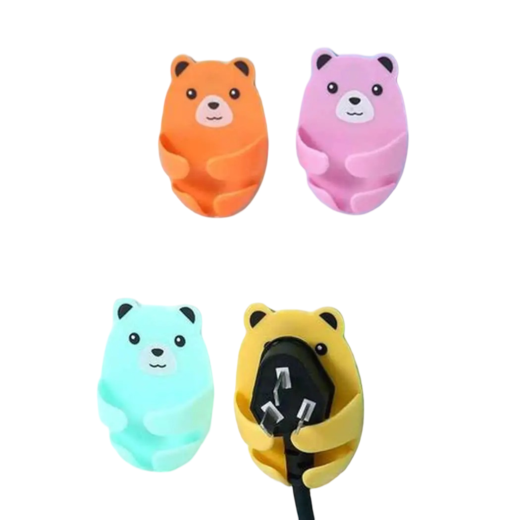 Bear Shaped Plastic Holder
