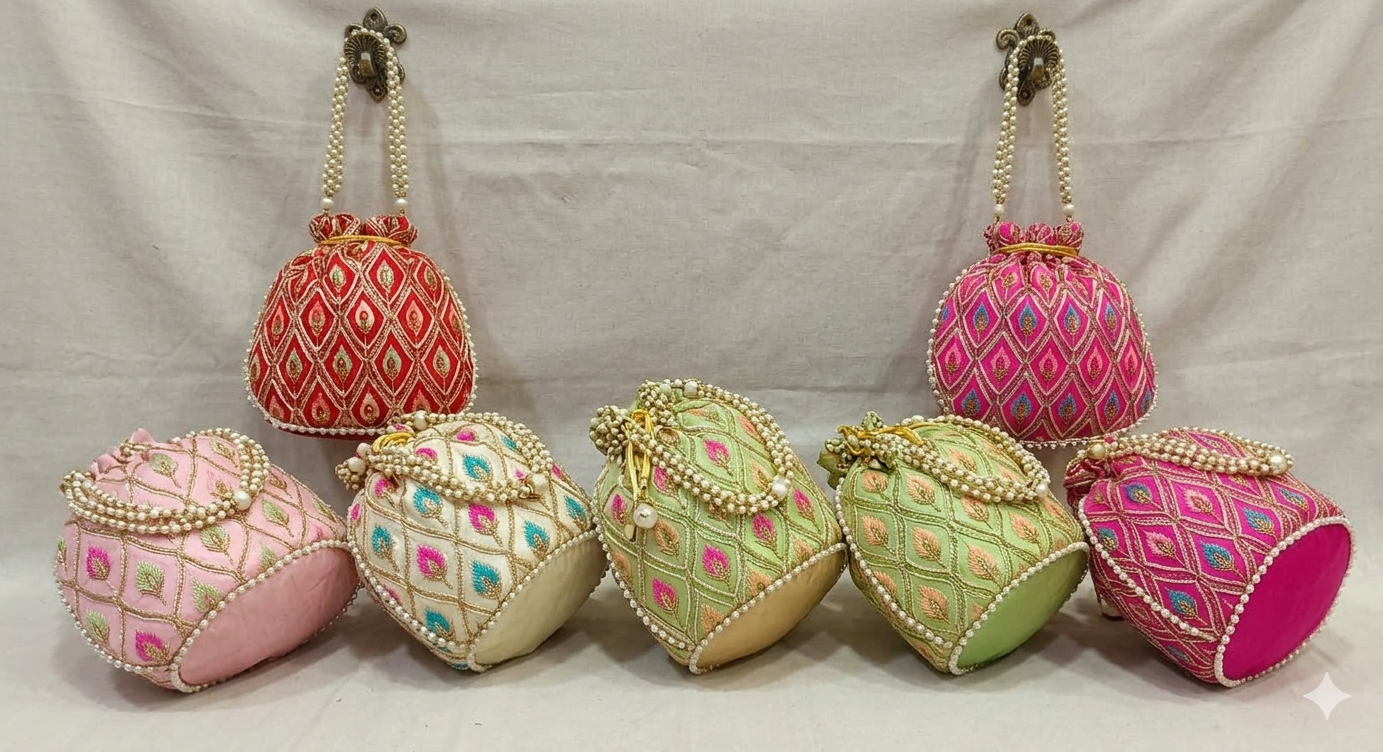 Single sided potli bag