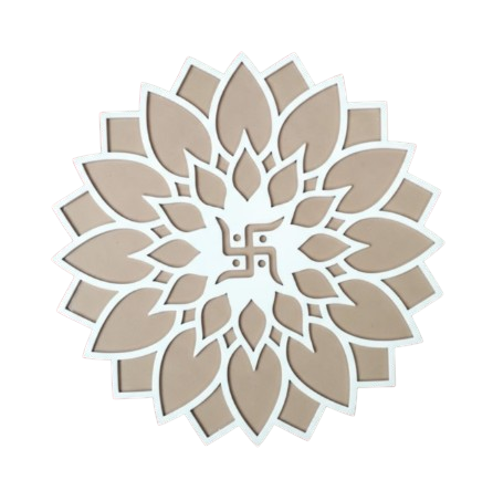 MDF Rangoli Stencil