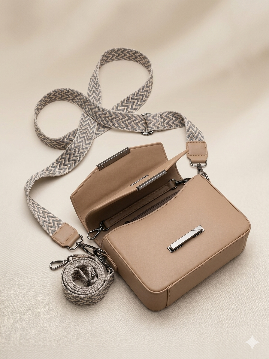 Ava flap cross body bag