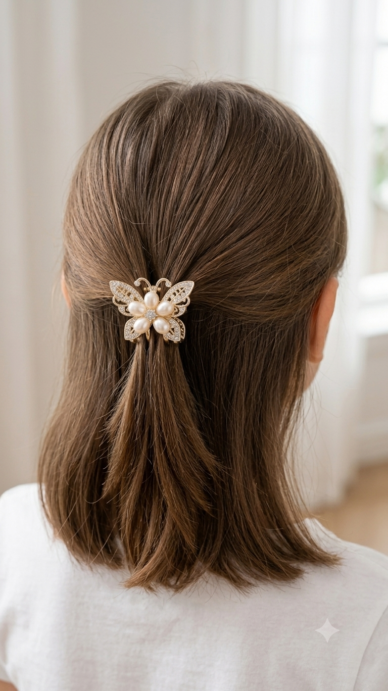 Butterfly Hair Clips