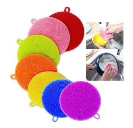 Silicone Dishwashing Scrubber