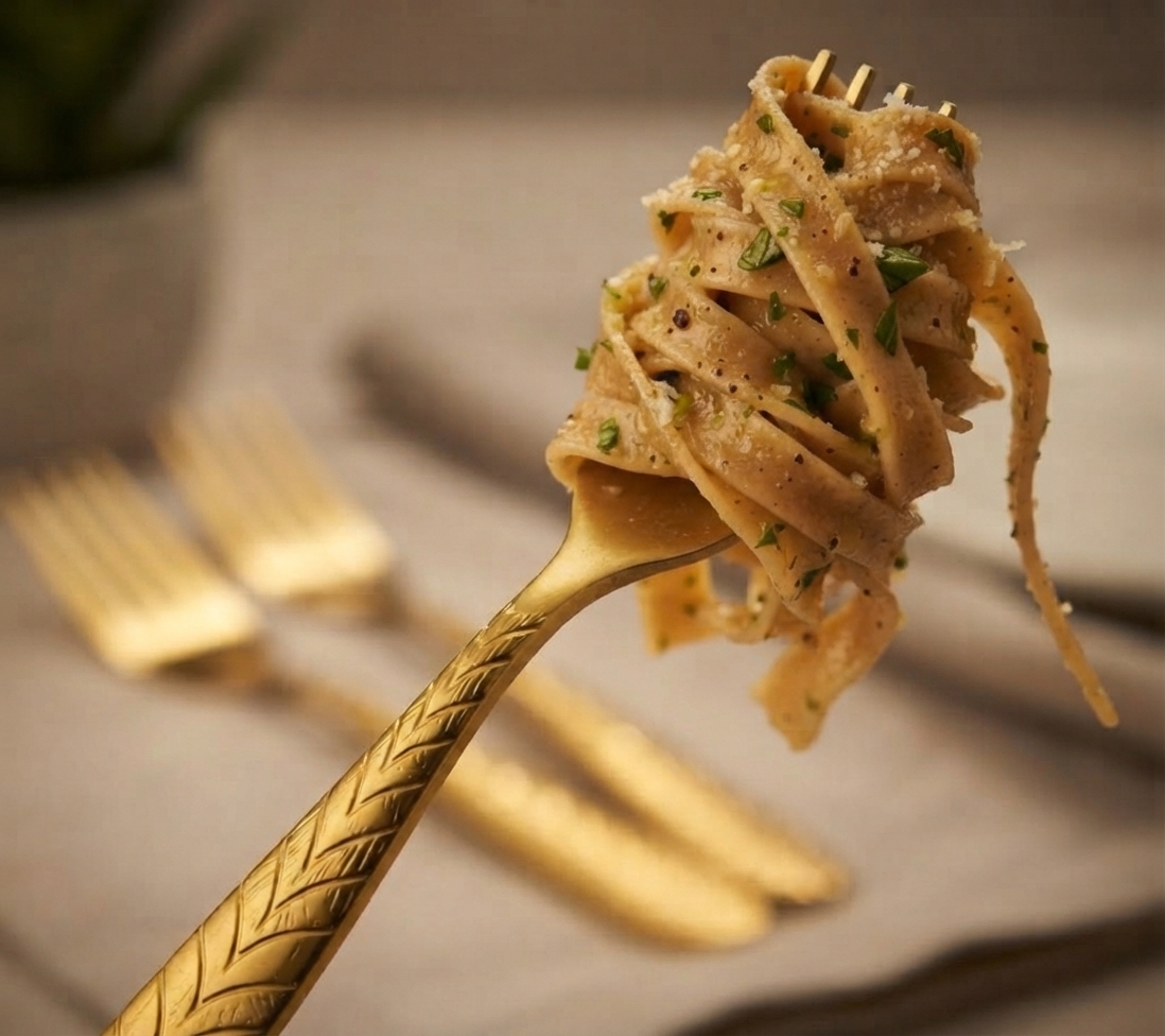 Golden Fork Set (Pack of 6)