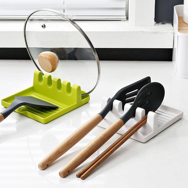 Plastic Oil Spill Spoon Resting