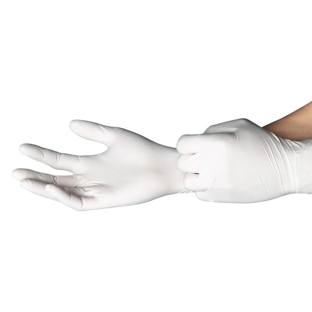 Latex Examination Powder free Hand Gloves