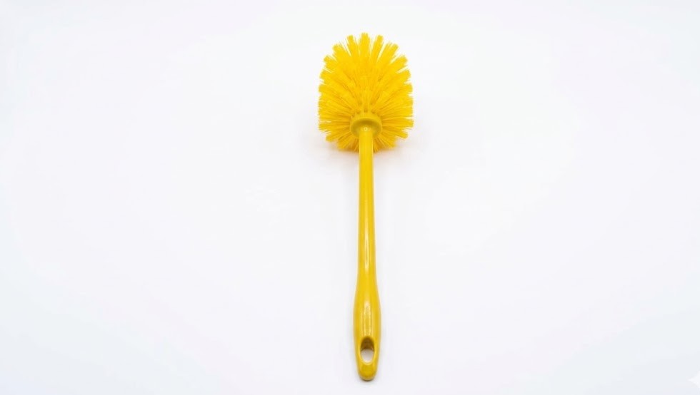 Toilet brush round