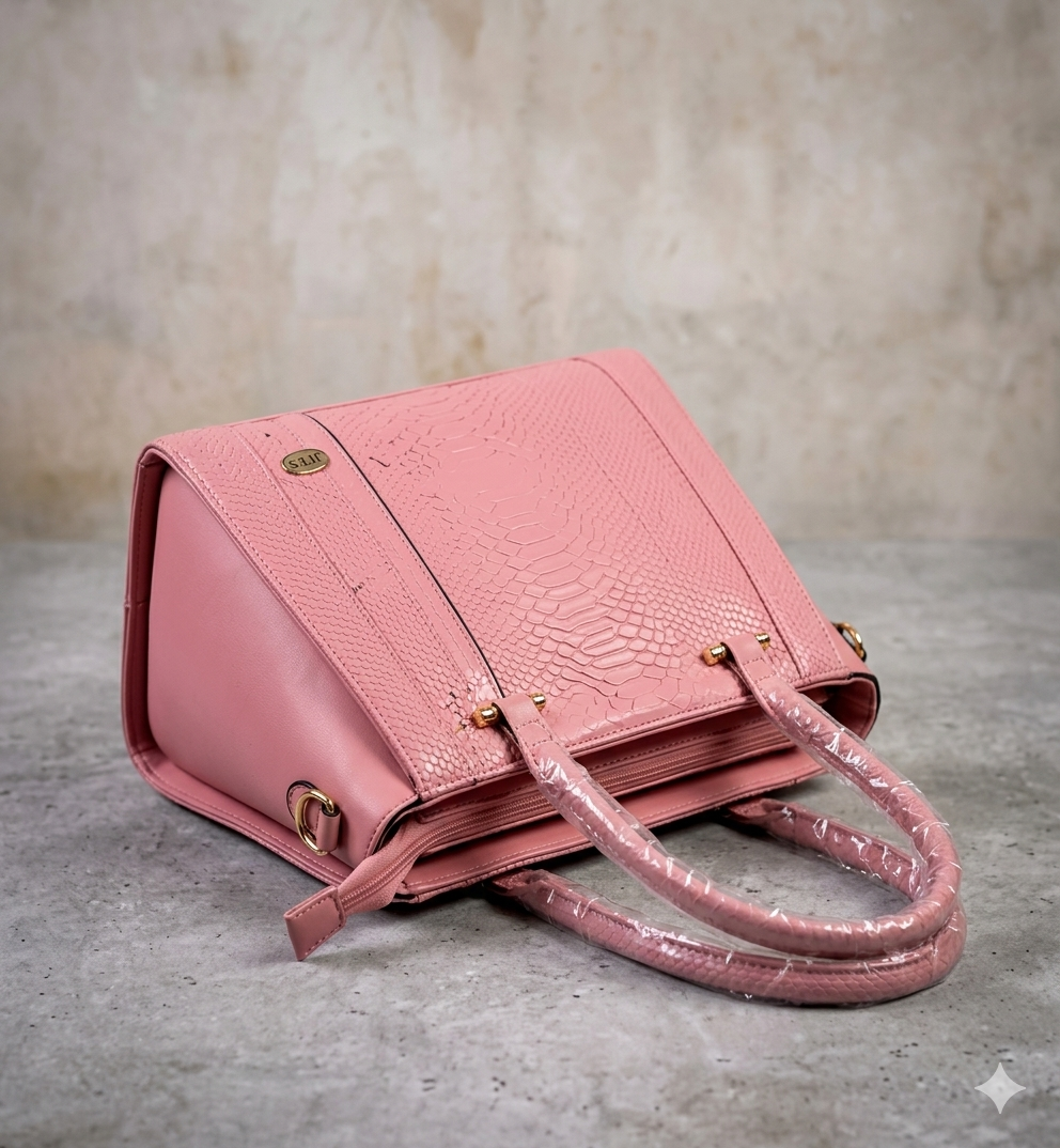 Blush luxe Tote