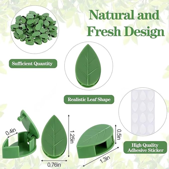Leaf Shape Plant Clip