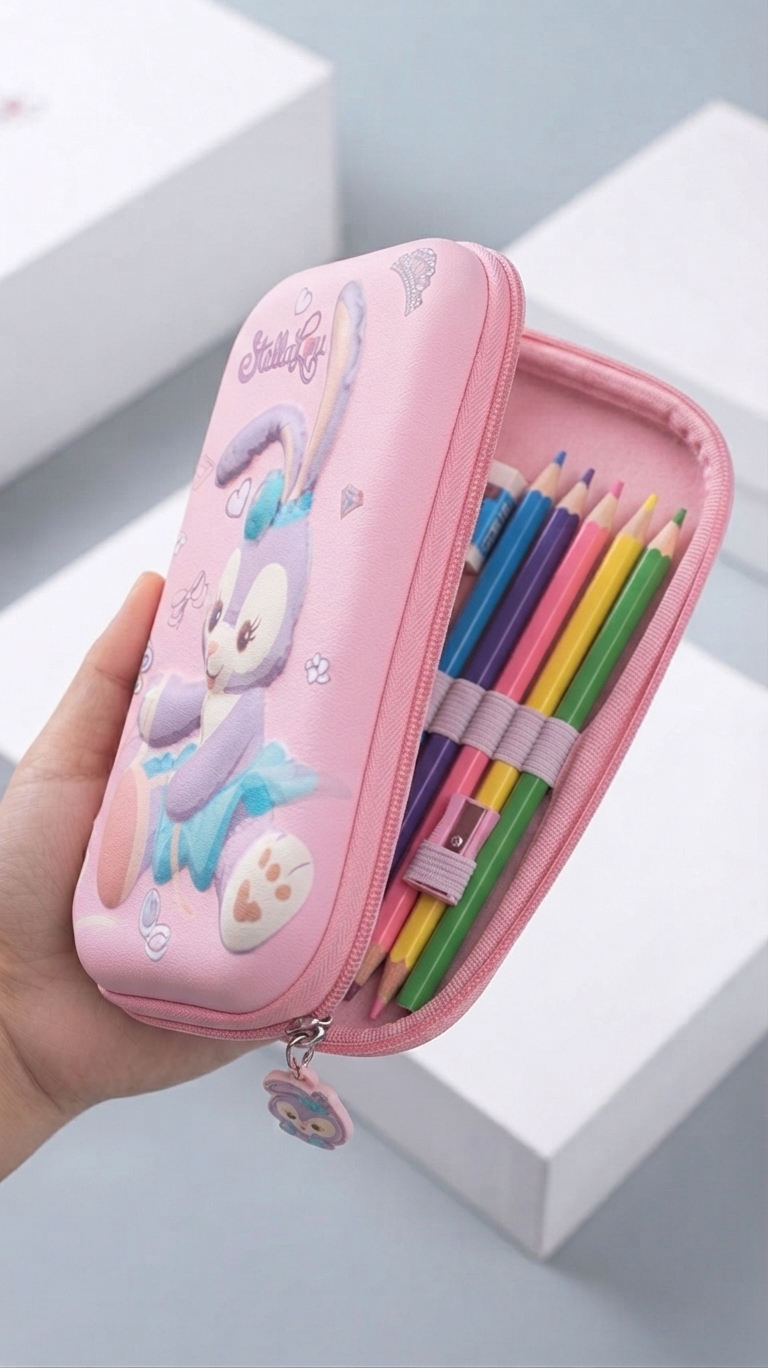 3D Cartoon Pencil Pouch