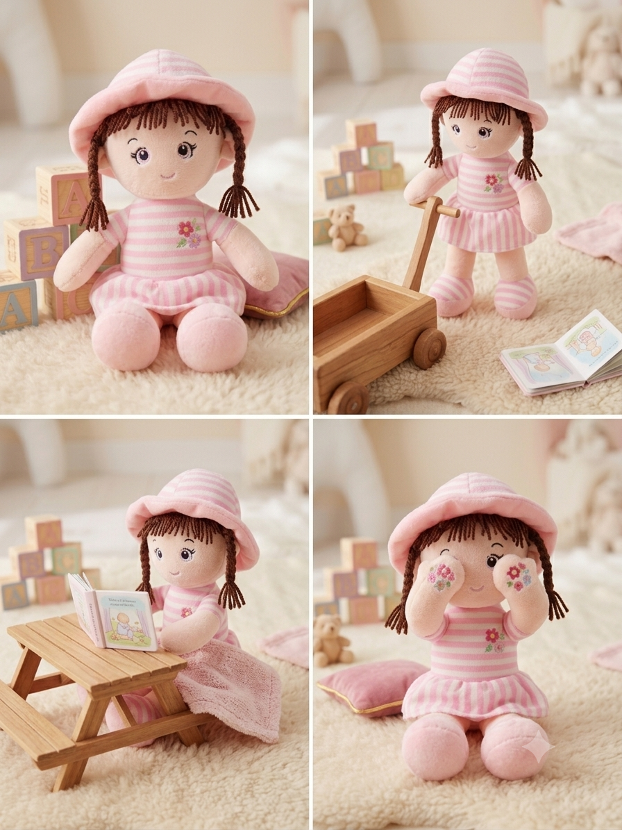 Soft Hat Doll For Kids