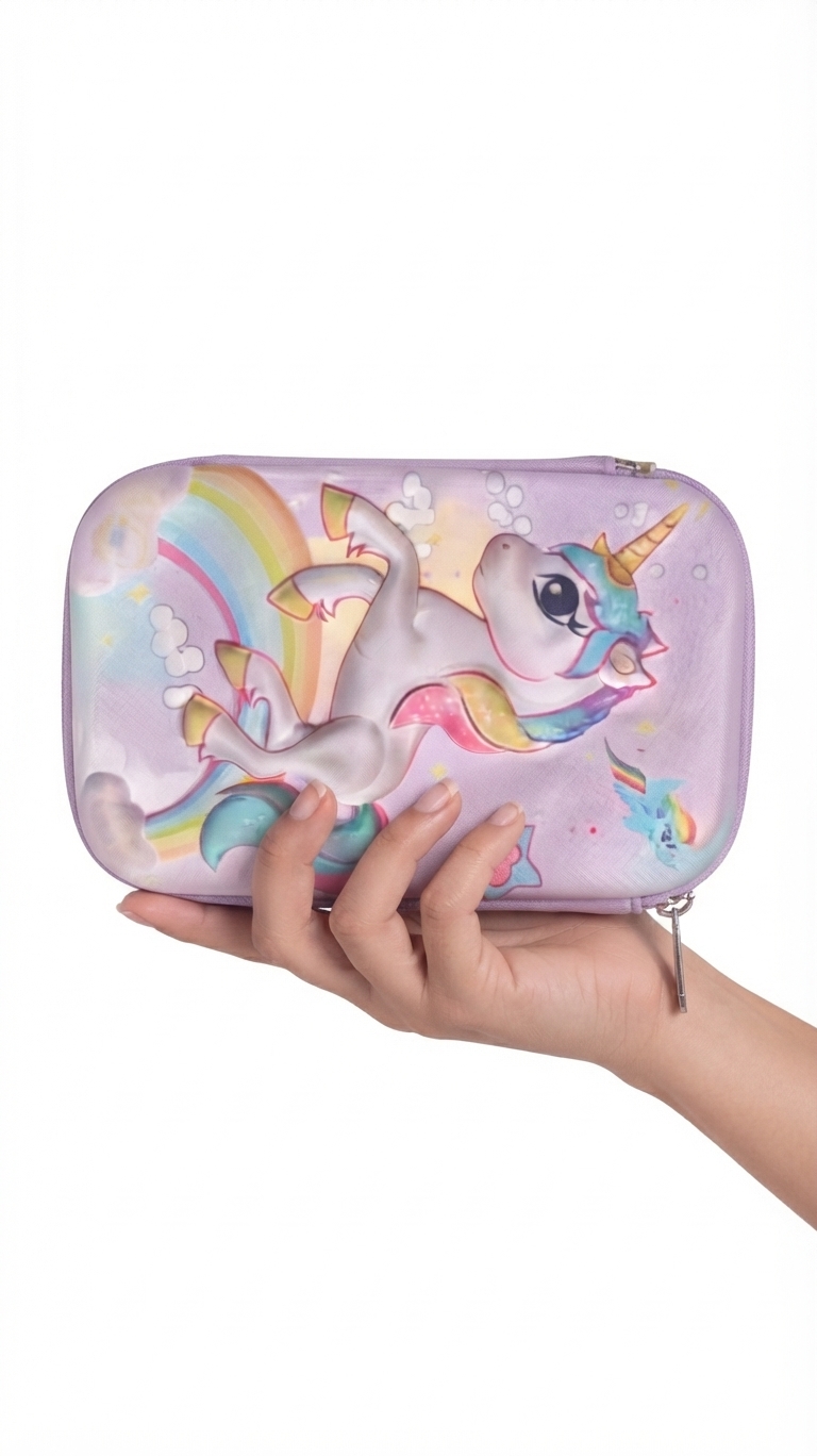 3D Cartoon Pencil Pouch