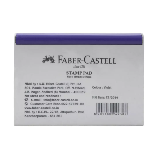Stamp pad Blue