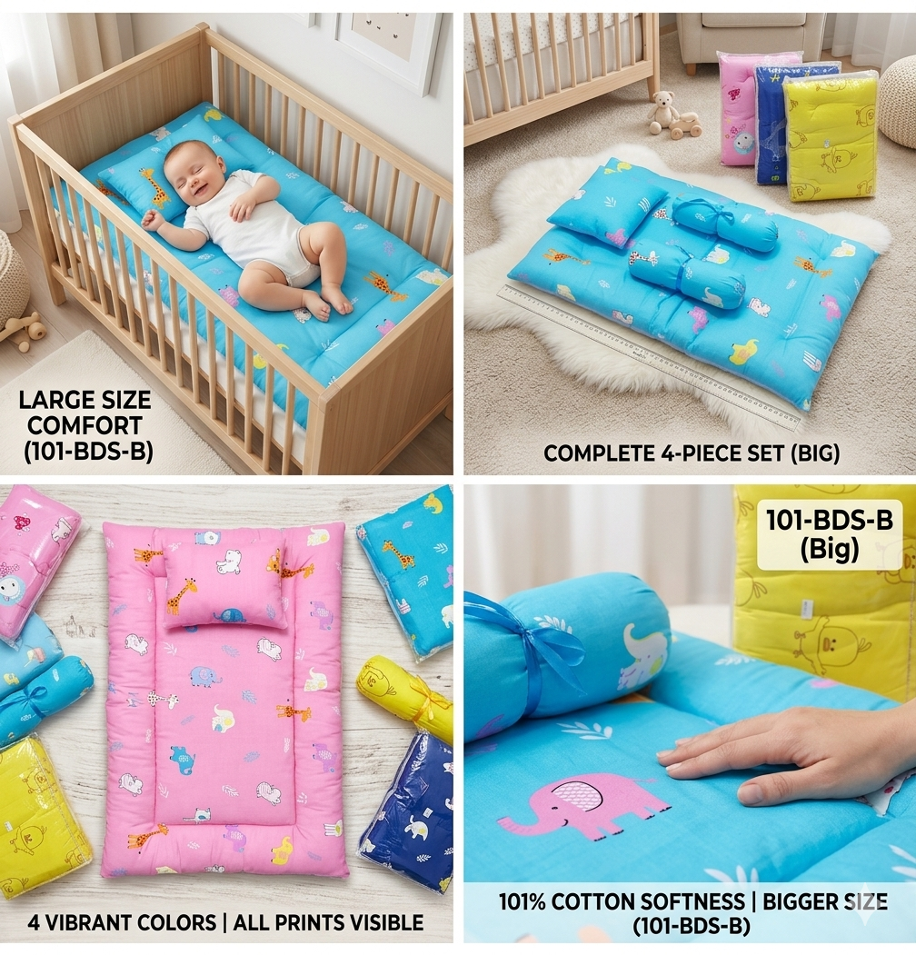 Cotton Baby Bed Set